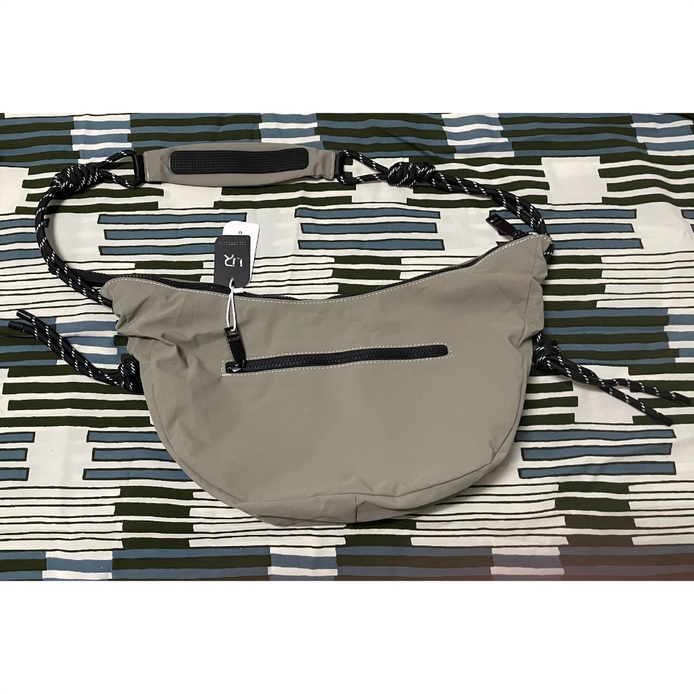 大容量腋下包新款百搭通勤餃子包时尚潮流單肩斜挎兩用包深綠-細節圖11