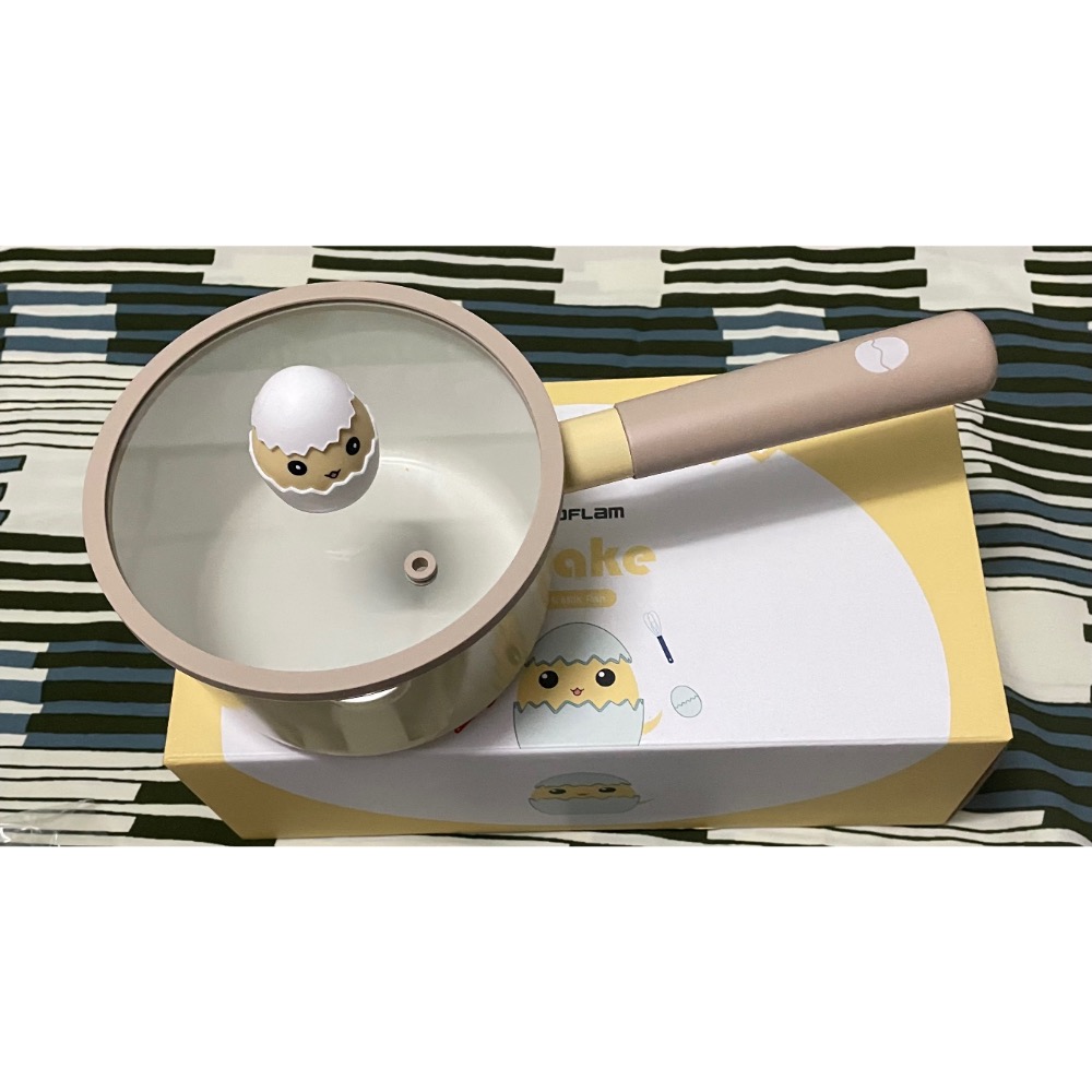 NEOFLAM 小蛇系列鑄造鍋具兩件組-單柄湯鍋+玻璃蓋16公分(IH爐可用鍋/非鐵氟龍不沾塗層)-細節圖9