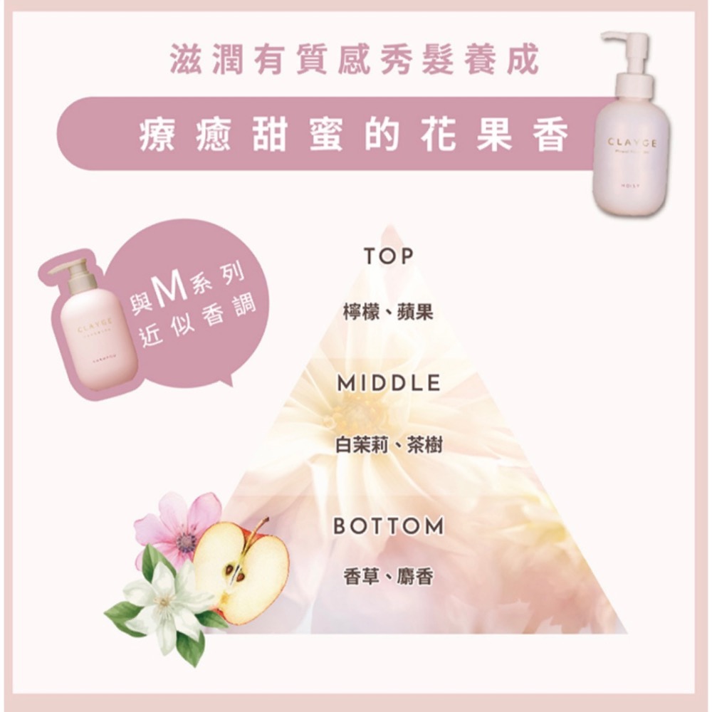 CLAYGE 海泥洗髮精S/M/D/R系列500ml/海泥修護髮油120ml-細節圖4
