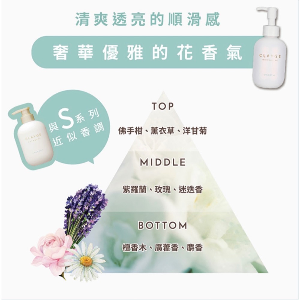 CLAYGE 海泥洗髮精S/M/D/R系列500ml/海泥修護髮油120ml-細節圖6