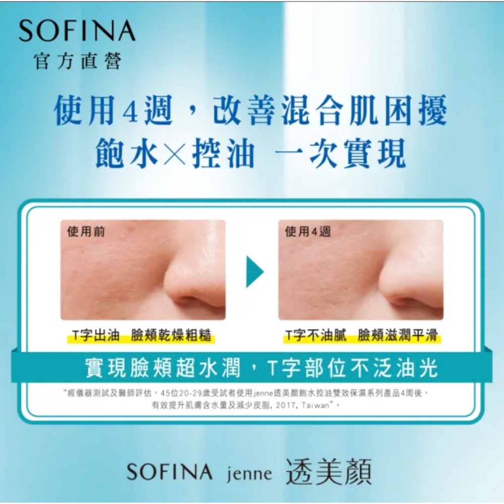 ￼￼即期品 SOFINA 蘇菲娜 jenne 透美顏飽水控油 雙效化妝水140ml-細節圖6