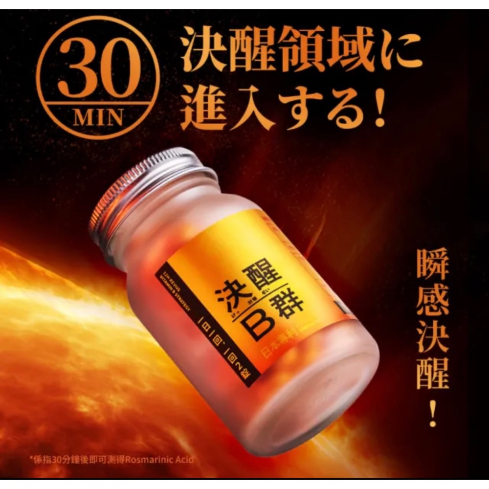￼￼TAIZAKU 火星生技 決醒對策B群 60錠/盒(維他命 緩釋 精神 體力)-細節圖8