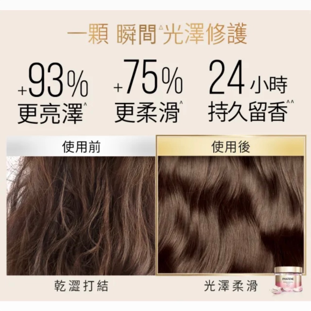 PANTENE 潘婷 膠囊護髮精華油1顆(爆水膠囊髮油/免沖洗護髮)-細節圖2