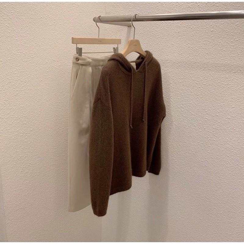 現貨 正韓代購 -連帽保暖浣熊毛衣- 韓國連線-細節圖3