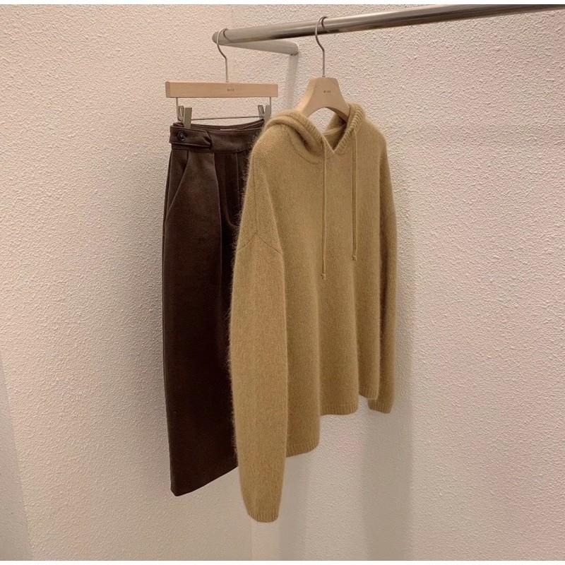 現貨 正韓代購 -連帽保暖浣熊毛衣- 韓國連線-細節圖4