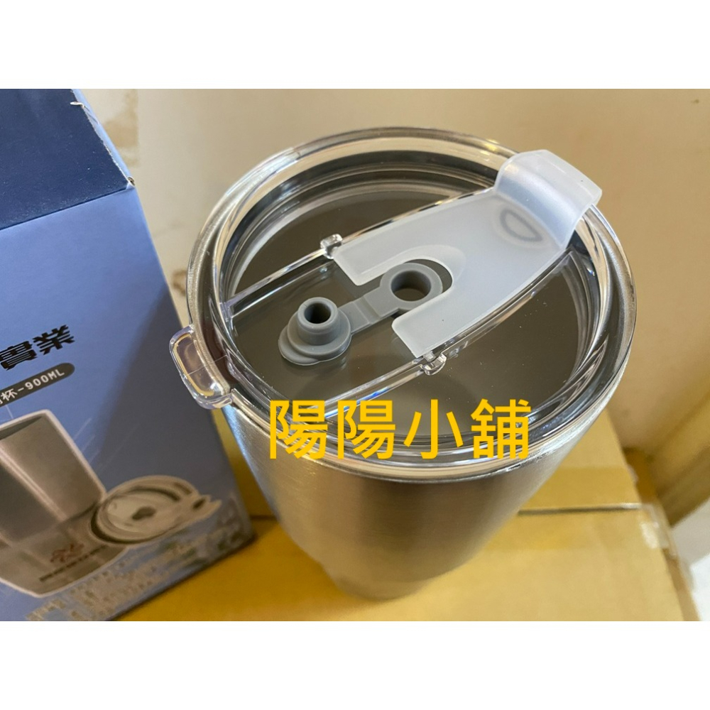 3329.【陽陽小舖】股東會紀念品 國產 高級超輕量冰壩杯 900ml 直徑10x高20.5公分 304不鏽鋼 杯子 不-細節圖3