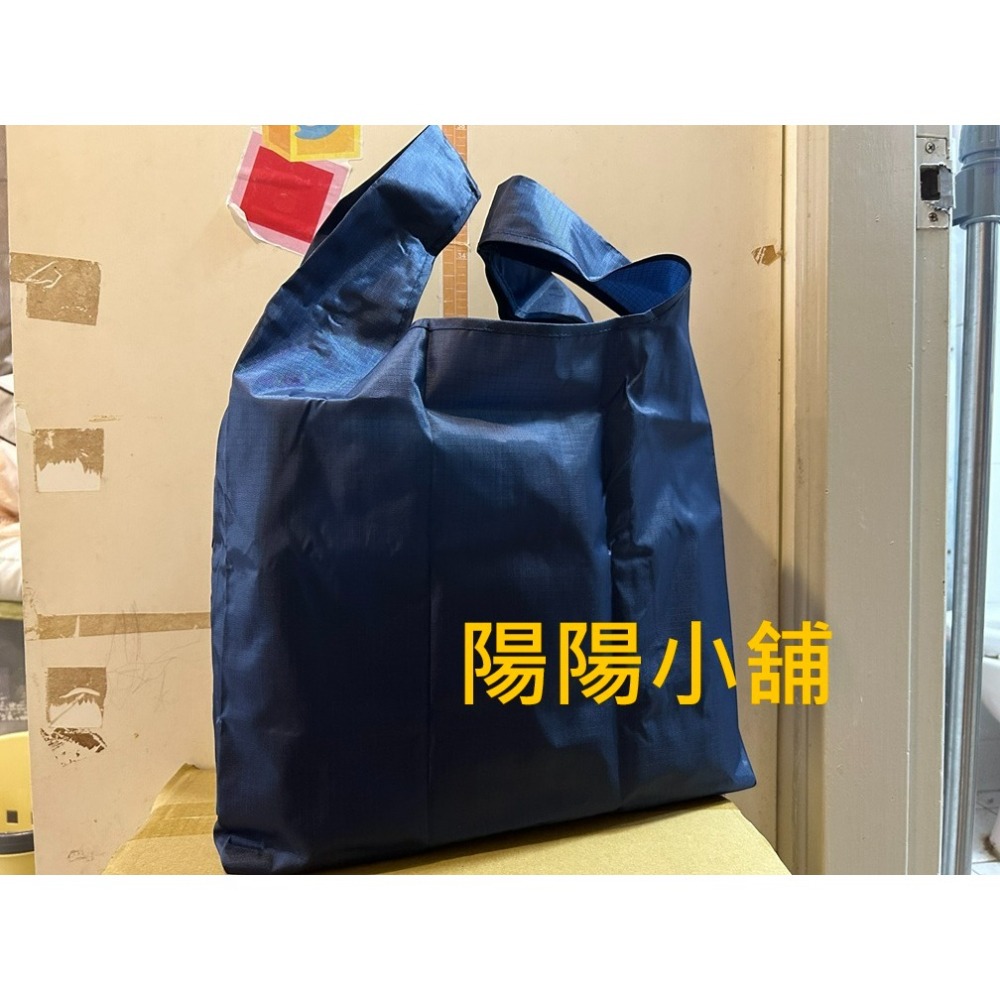 3773.【陽陽小舖】股東會紀念品 頎邦 CHIPBOND 折疊環保購物袋 55x35公分(含把手) 背心袋 手提袋 環-細節圖3