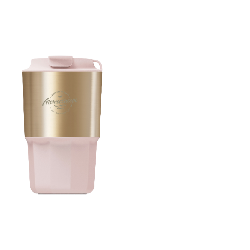 momoconcept 日本幾何棱線保溫咖啡杯 460mL(桃子慕斯/岩井茶/純白奶油)-細節圖7