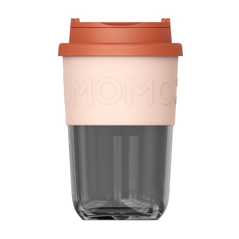 momoconcept 冰拿鐵·隨行咖啡杯Tritan款 380mL(日曬穆哈/灰)-細節圖7