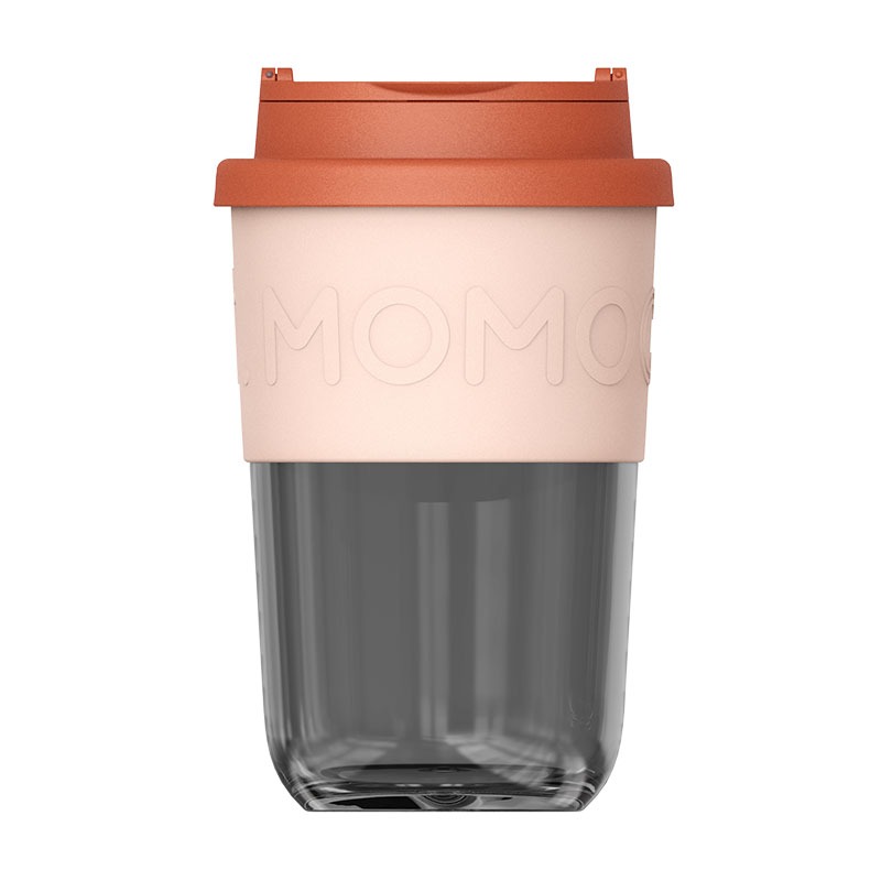 momoconcept 冰拿鐵·隨行咖啡杯Tritan款 380mL(日曬穆哈/灰)-細節圖7