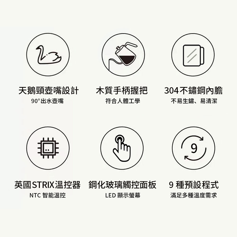 德國 Bianco di puro 彼安特 Bianco POUR α 咖啡熱水壺 不鏽鋼快煮壺 熱水瓶 電茶壺-細節圖2