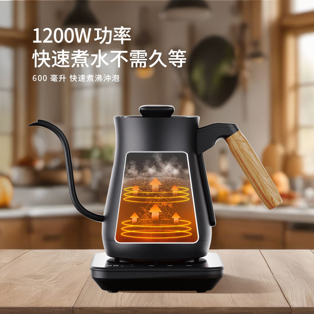 德國 Bianco di puro 彼安特 Bianco POUR α 咖啡熱水壺 不鏽鋼快煮壺 熱水瓶 電茶壺-細節圖3