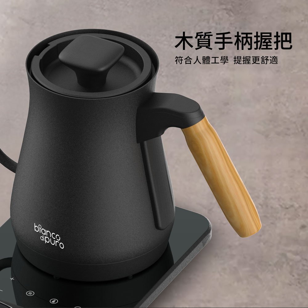 德國 Bianco di puro 彼安特 Bianco POUR α 咖啡熱水壺 不鏽鋼快煮壺 熱水瓶 電茶壺-細節圖6