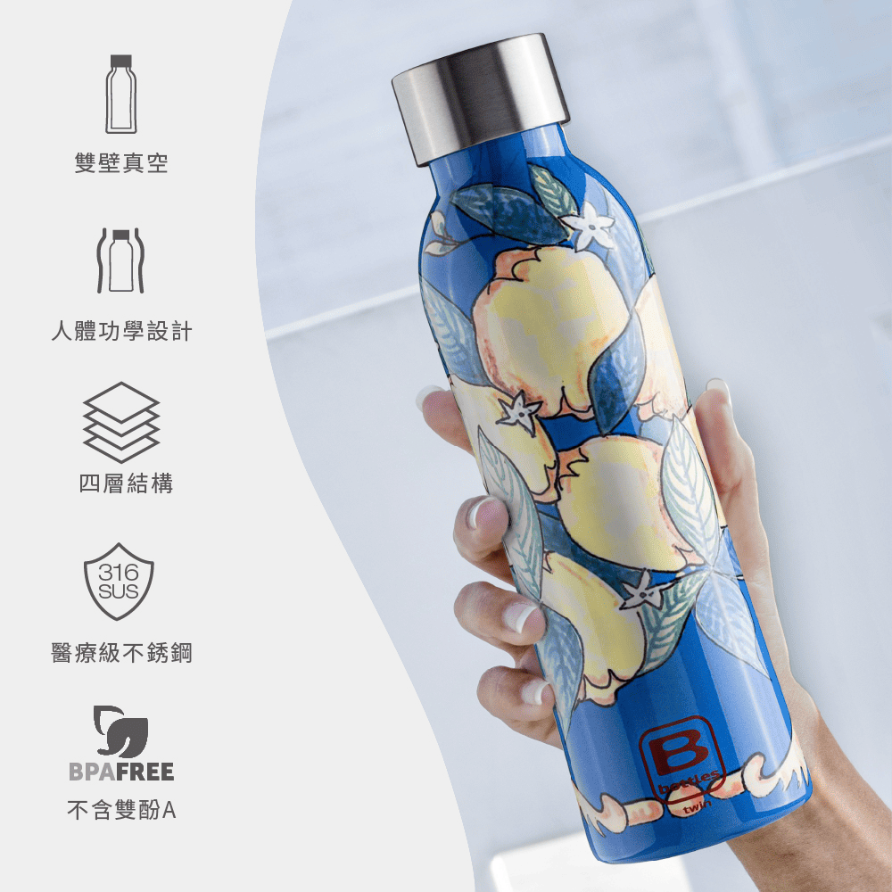 布加迪 BUGATTI 保溫瓶 義大利設計師 狂野橘豹保溫瓶 800ml 保溫瓶 316不鏽鋼保溫壺 保溫杯 水壺-細節圖7