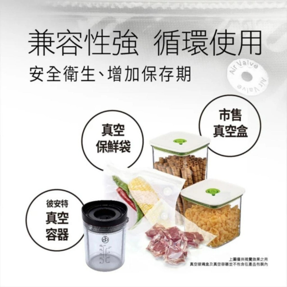德國 Bianco di puro 彼安特 Bianco 便攜式真空食物保鮮機 真空機 保鮮包裝封口機 封口機-細節圖3