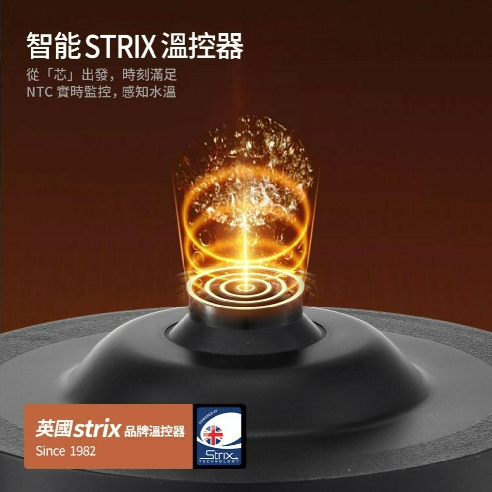 德國 Bianco di puro 彼安特 Bianco BOLLITORE數顯電熱水壺 不鏽鋼快煮壺 熱水瓶 電茶壺-細節圖6