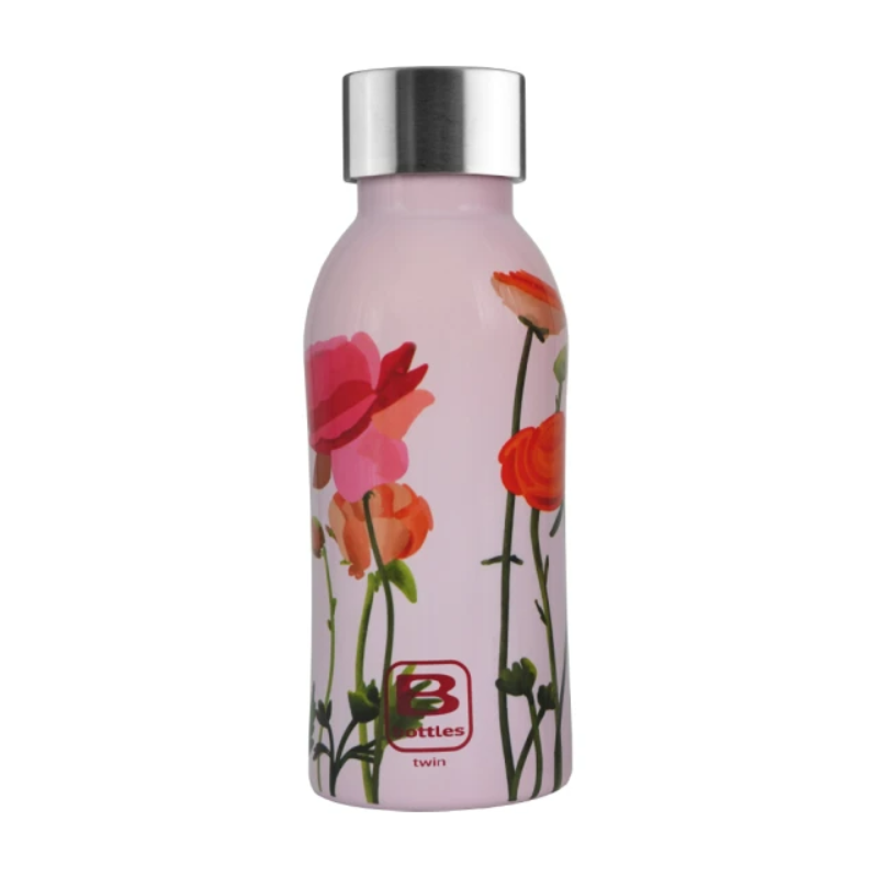 布加迪 BUGATTI 保溫瓶 義大利設計師 四季花卉保溫瓶 350ml 316不鏽鋼保溫杯 保溫壺 水壺 保溫瓶-規格圖11