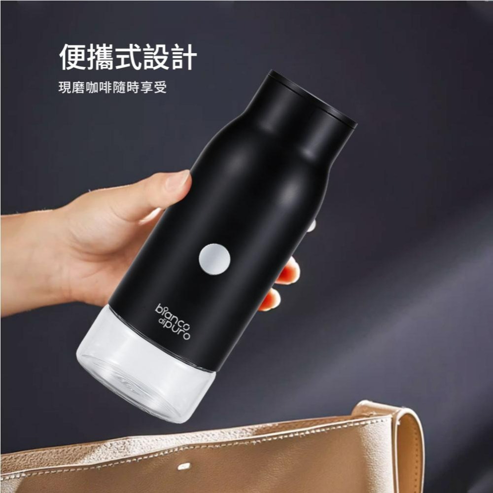 德國 Bianco di puro 彼安特 Bianco MULINO GO 咖啡研磨機 電動磨豆機 磨豆機電動-細節圖3