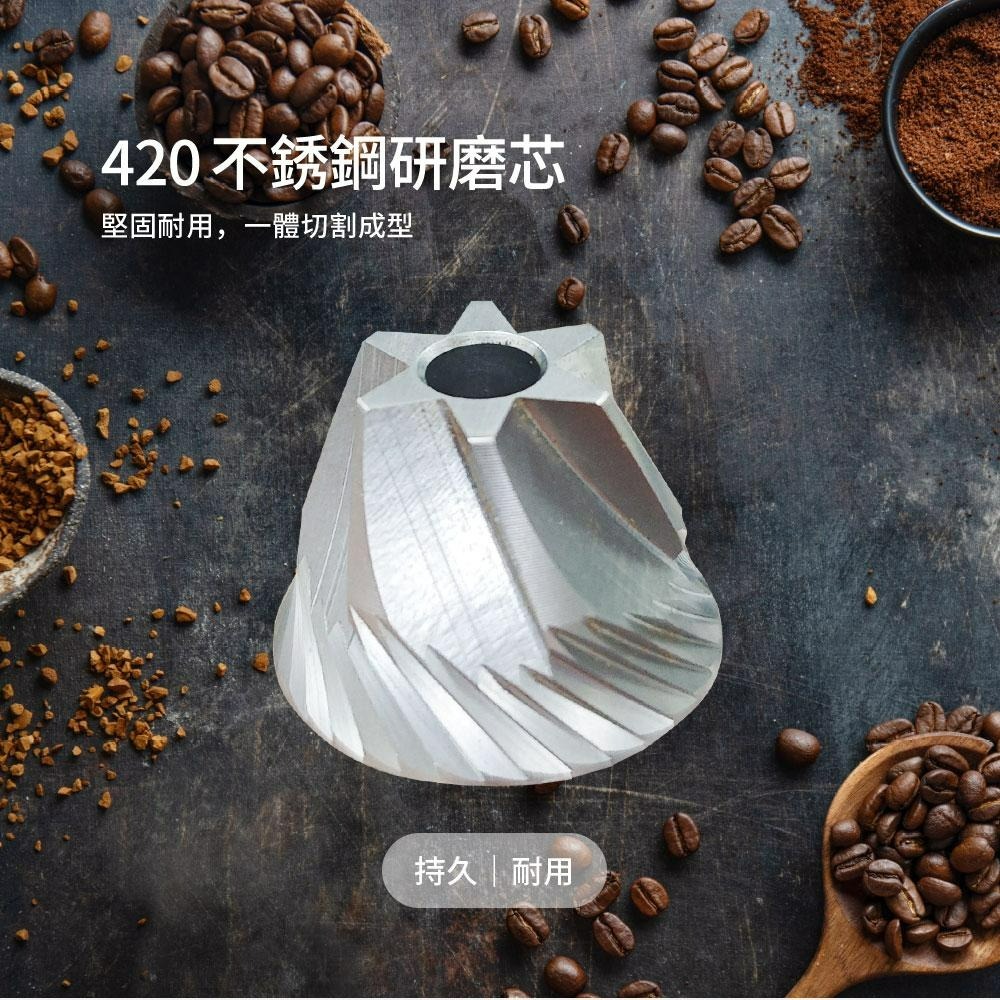 德國 Bianco di puro 彼安特 Bianco MULINO GO 咖啡研磨機 電動磨豆機 磨豆機電動-細節圖6