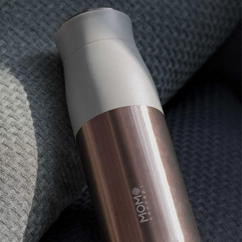日本 MOMOconcept Lupinus 露貝思 不鏽鋼玫瑰金保溫杯 400ml-細節圖5