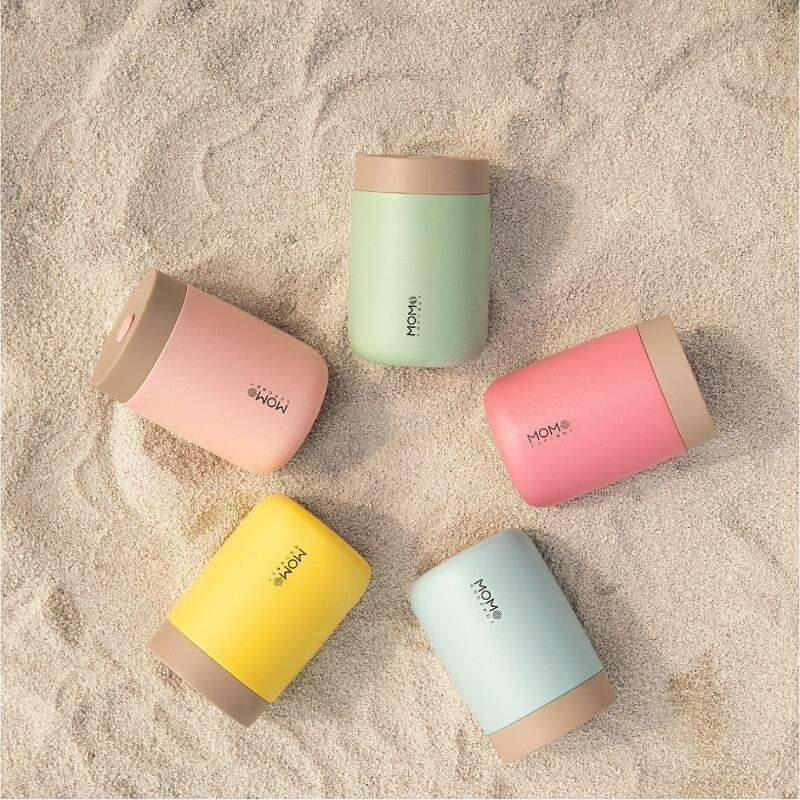 日本 MOMOconcept Cube 大立方夏日馬卡龍保溫杯 360ml-細節圖2