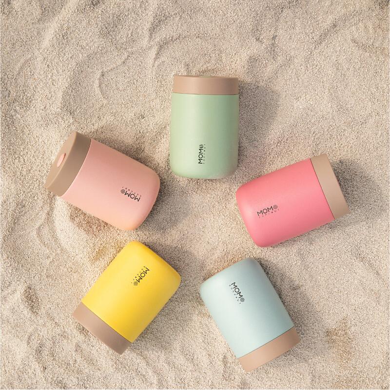 【日本 MOMOconcept】momoconcept Cube 大立方夏日馬卡龍保溫杯 360ml-細節圖2