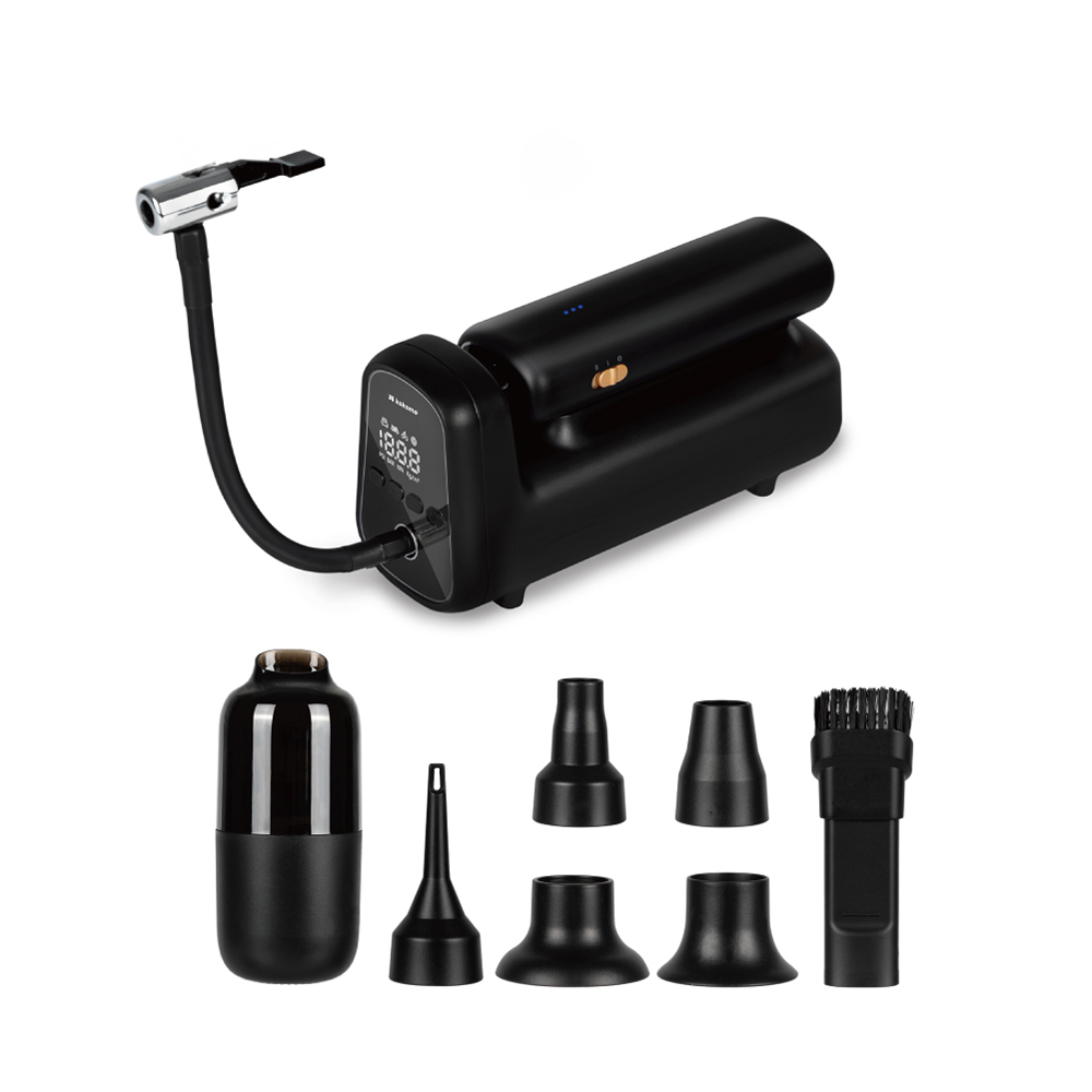 日本 KOKOMO 車用萬應俠 五合一車載充氣吸塵器 打氣機 KO-DV2334-細節圖7