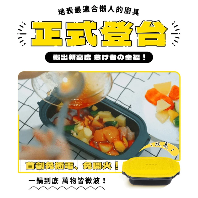 日本 KOKOMO 微波廚具 多功能兩用雙層炊具 KO-WB24C (微波專用)-細節圖3