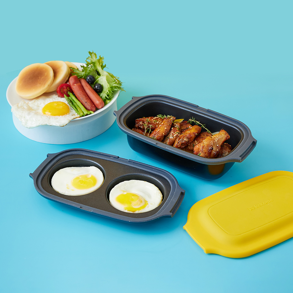 日本 KOKOMO 微波廚具 多功能兩用雙層炊具 KO-WB24C (微波專用)-細節圖8