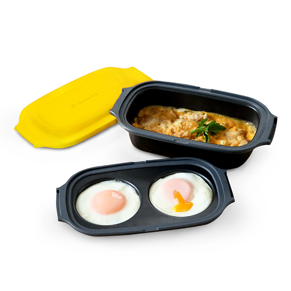 日本 KOKOMO 微波廚具 多功能兩用雙層炊具 KO-WB24C (微波專用)-規格圖9