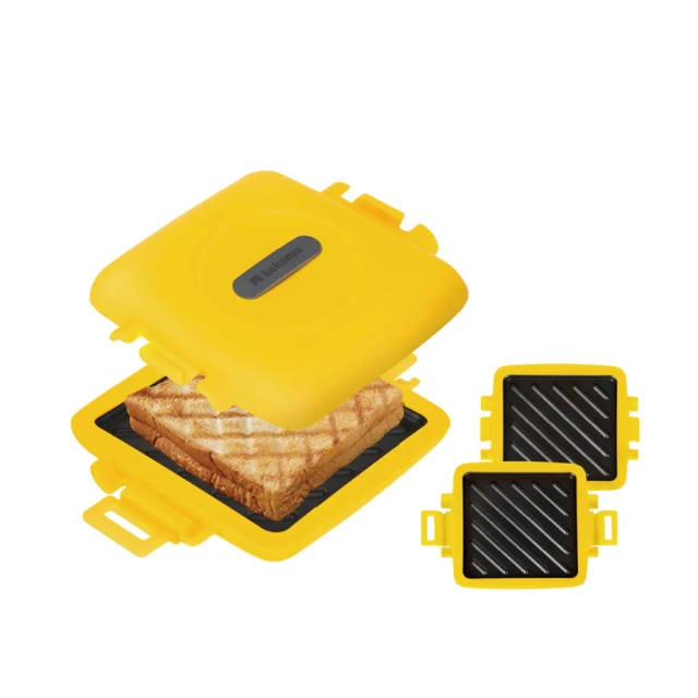 日本 KOKOMO 微波點心器/熱壓煎烤器 (微波專用/多功能三明治機/共2款) KO-WB24A KO-WB24B-細節圖9