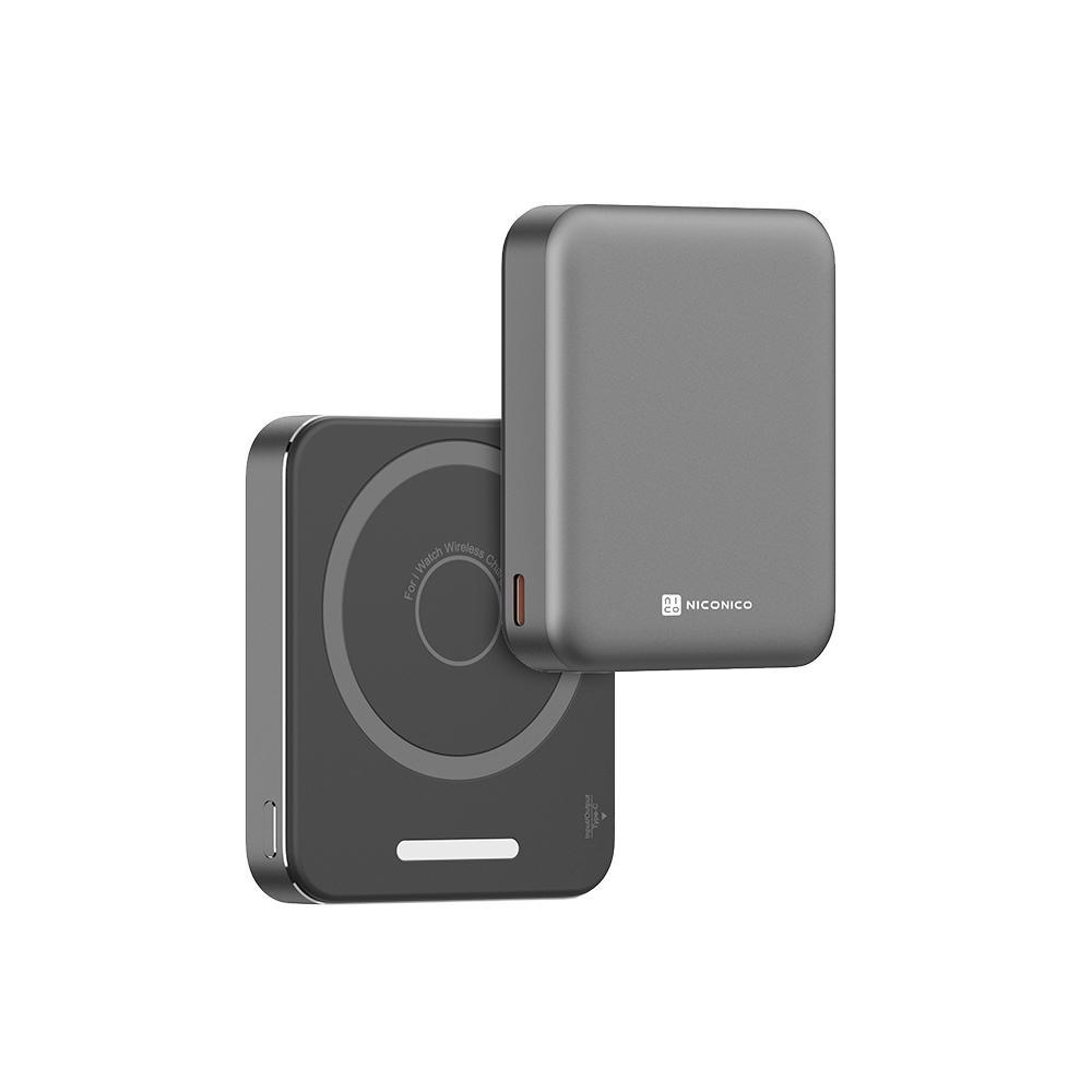 日本 NICONICO 小魔方三合一磁吸行動電源5000mAh POT-569-細節圖3