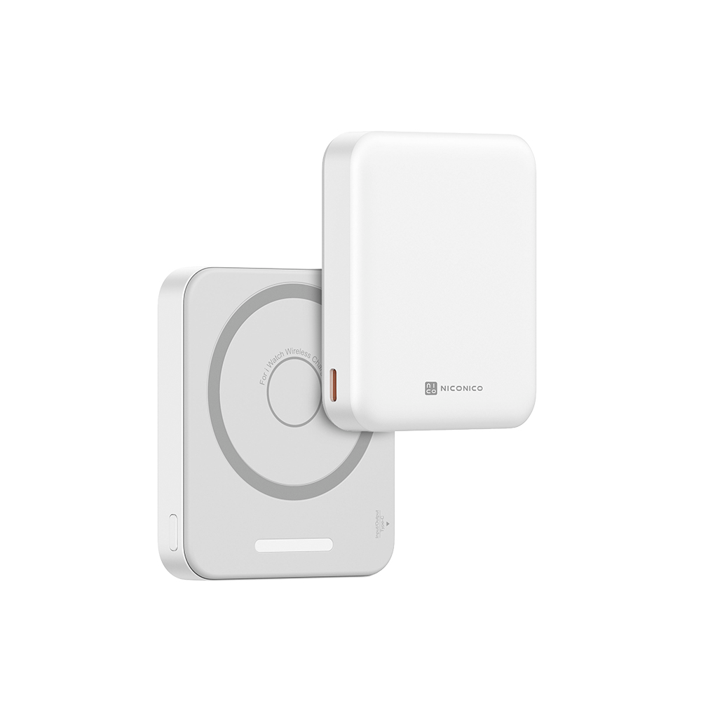 日本 NICONICO 小魔方三合一磁吸行動電源5000mAh POT-569-細節圖5
