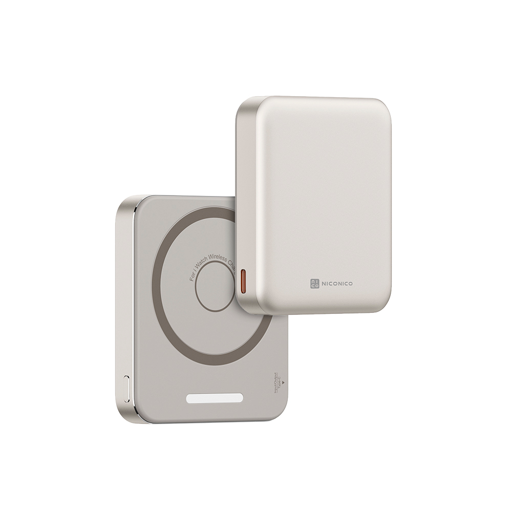 日本 NICONICO 小魔方三合一磁吸行動電源5000mAh POT-569-細節圖6