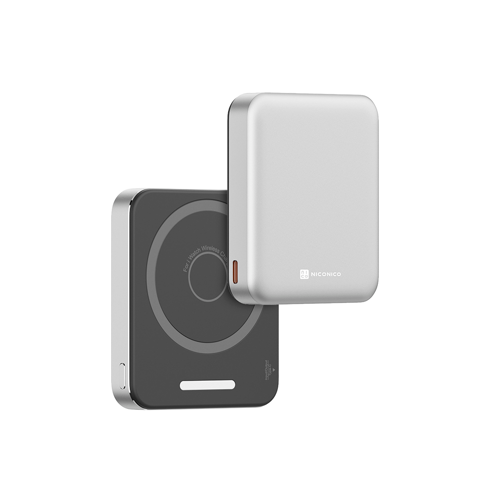 日本 NICONICO 小魔方三合一磁吸行動電源5000mAh POT-569-細節圖7