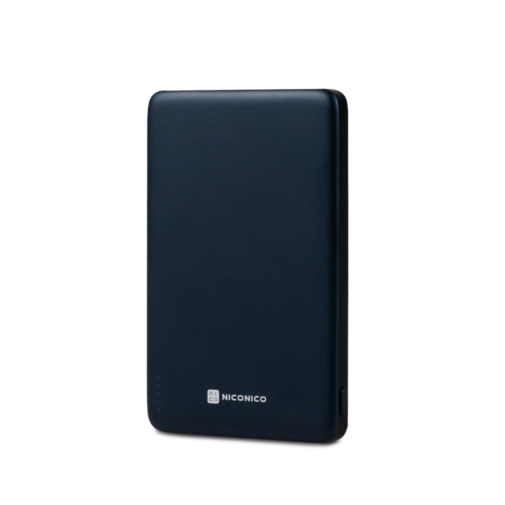 日本 NICONICO Superthin極度輕薄 磁吸行動電源 5000mAh POT-483-規格圖2
