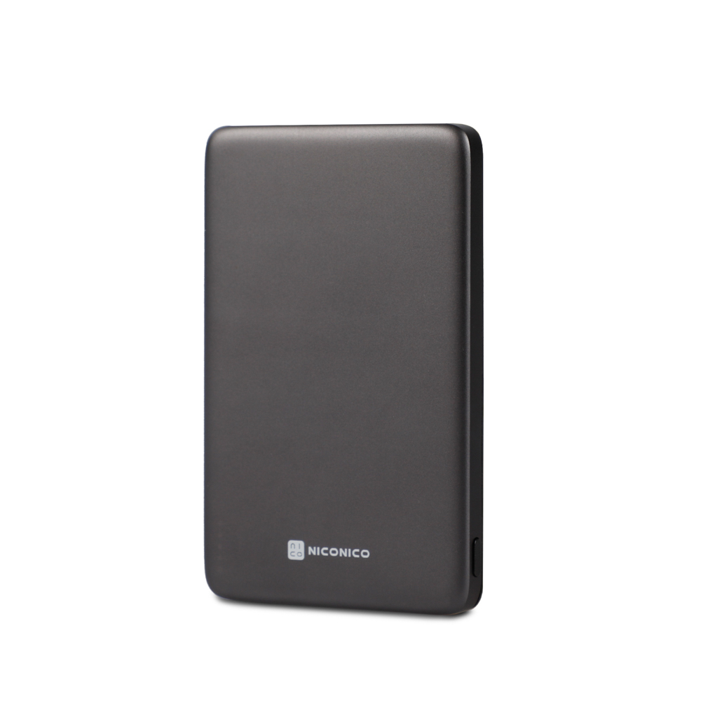 日本 NICONICO Superthin極度輕薄 磁吸行動電源 5000mAh POT-483-規格圖2