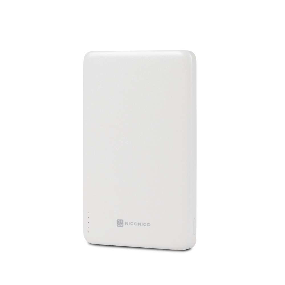 日本 NICONICO Superthin極度輕薄 磁吸行動電源 5000mAh POT-483-規格圖2