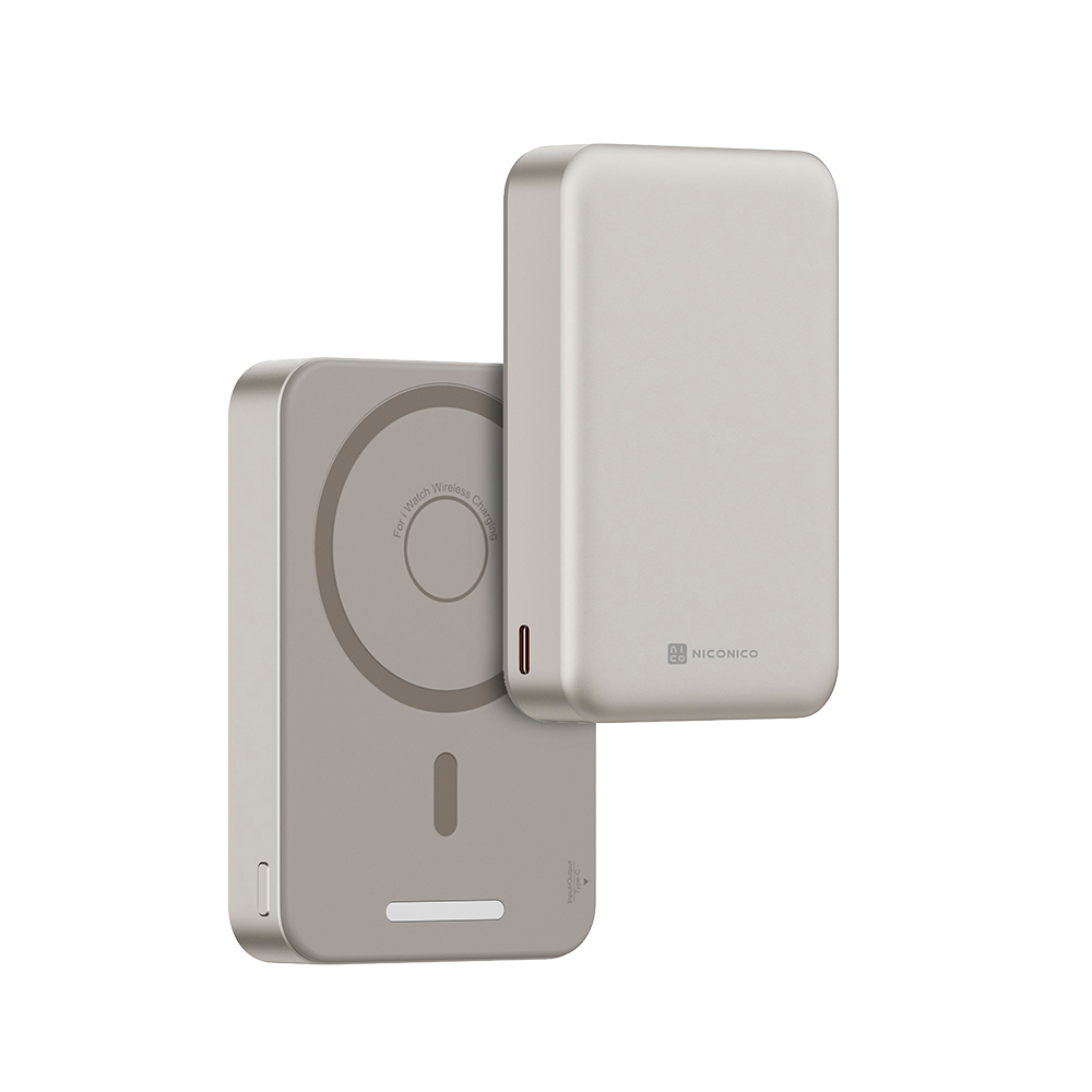 日本 NICONICO 小魔方三合一磁吸行動電源10000mAh POT-575-細節圖5