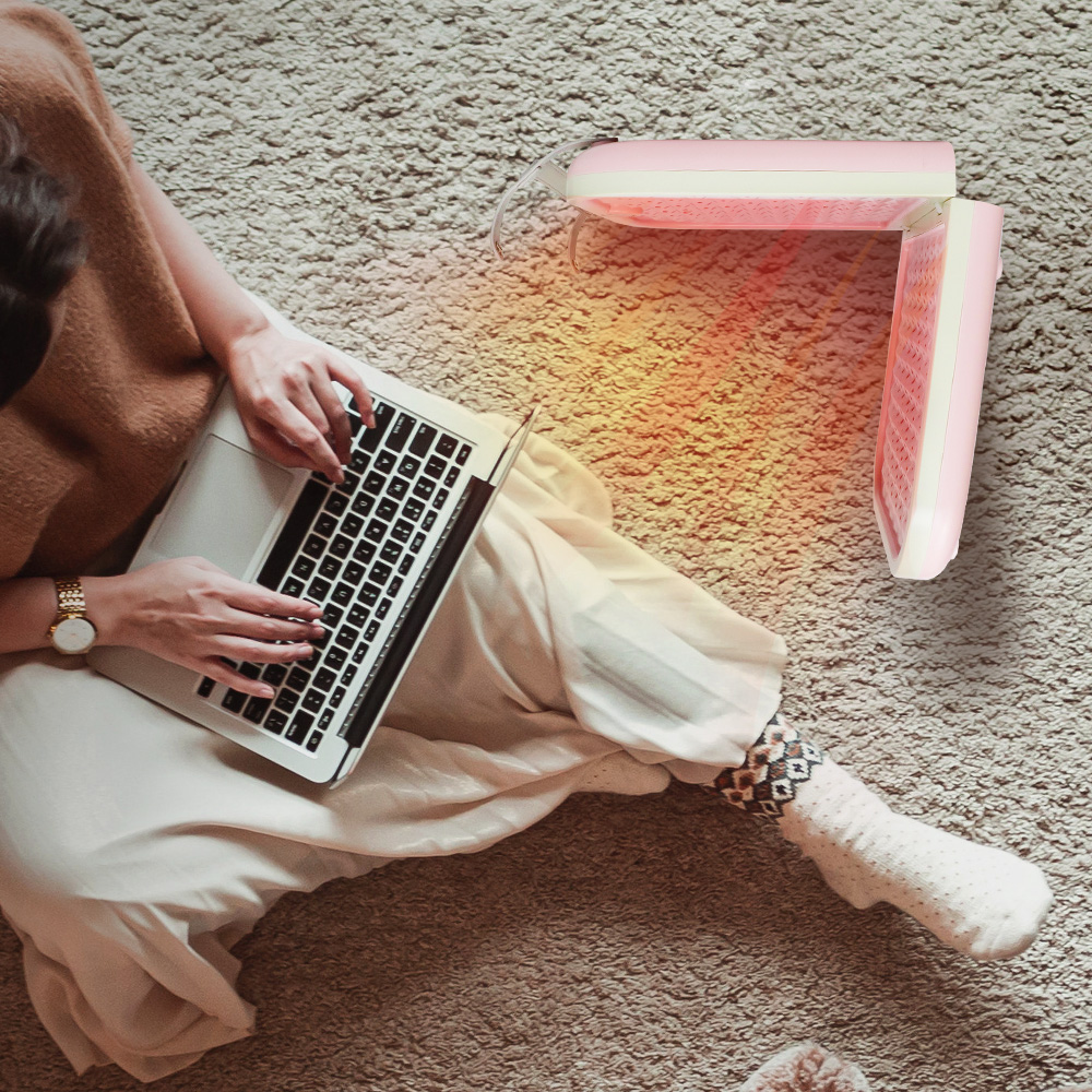 日本 NICONICO 時尚摺疊暖足電暖器 NI-WF1023-細節圖2