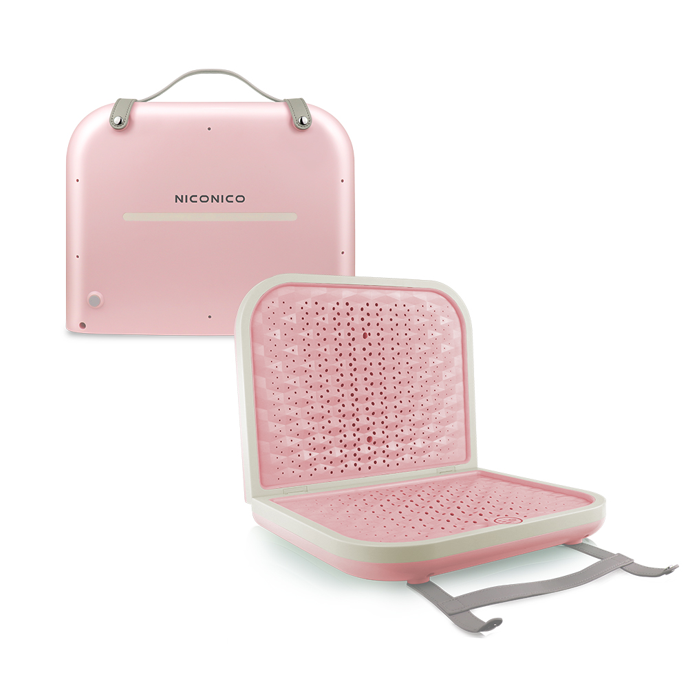 日本 NICONICO 時尚摺疊暖足電暖器 NI-WF1023-規格圖2