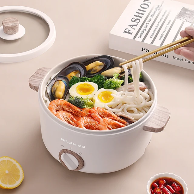 日本 NICONICO 陶瓷料理鍋 奶油鍋系列 1.7L日式陶瓷料理鍋 陶瓷鍋 NI-GP930-細節圖2