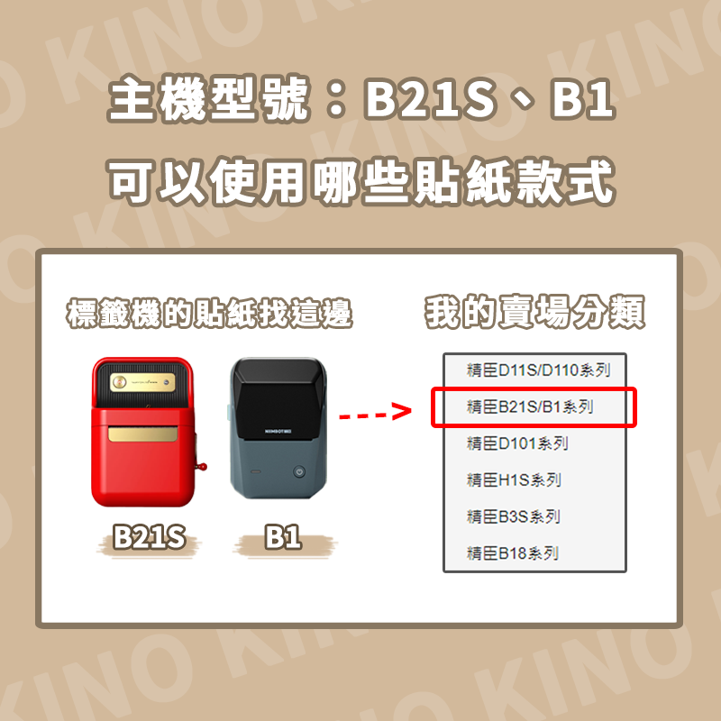 精臣B1 精臣標籤機 精臣貼紙機 標籤打印機 標籤貼紙機 姓名貼 打標機 標籤列印機-細節圖2