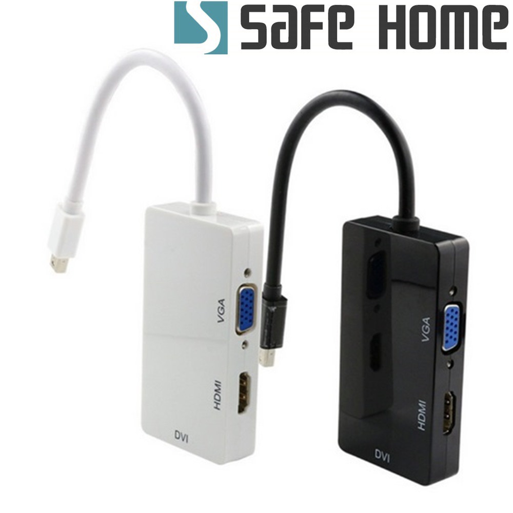 MINI DP 轉 HDMI+VGA+DVI 三合一線 19CM長 CA5001-細節圖4