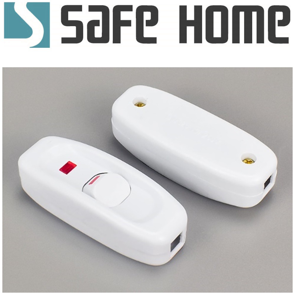 SAFEHOME 家用床頭開關 小開關按鈕 中途開關 單控型 老式開關帶指示燈 CP0114-細節圖4