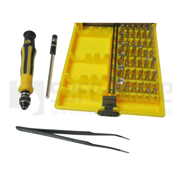 SAFEHOME 45合1 組合螺絲刀、拆機工具、螺絲起子組合，有磁力 CP0504-細節圖3