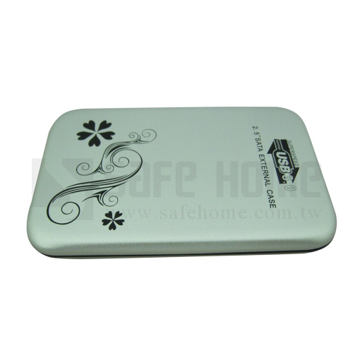 SAFEHOME USB3.0 2.5吋 SATA 鋁合金外接式硬碟轉接盒，免用螺絲設計 HE32S01-A