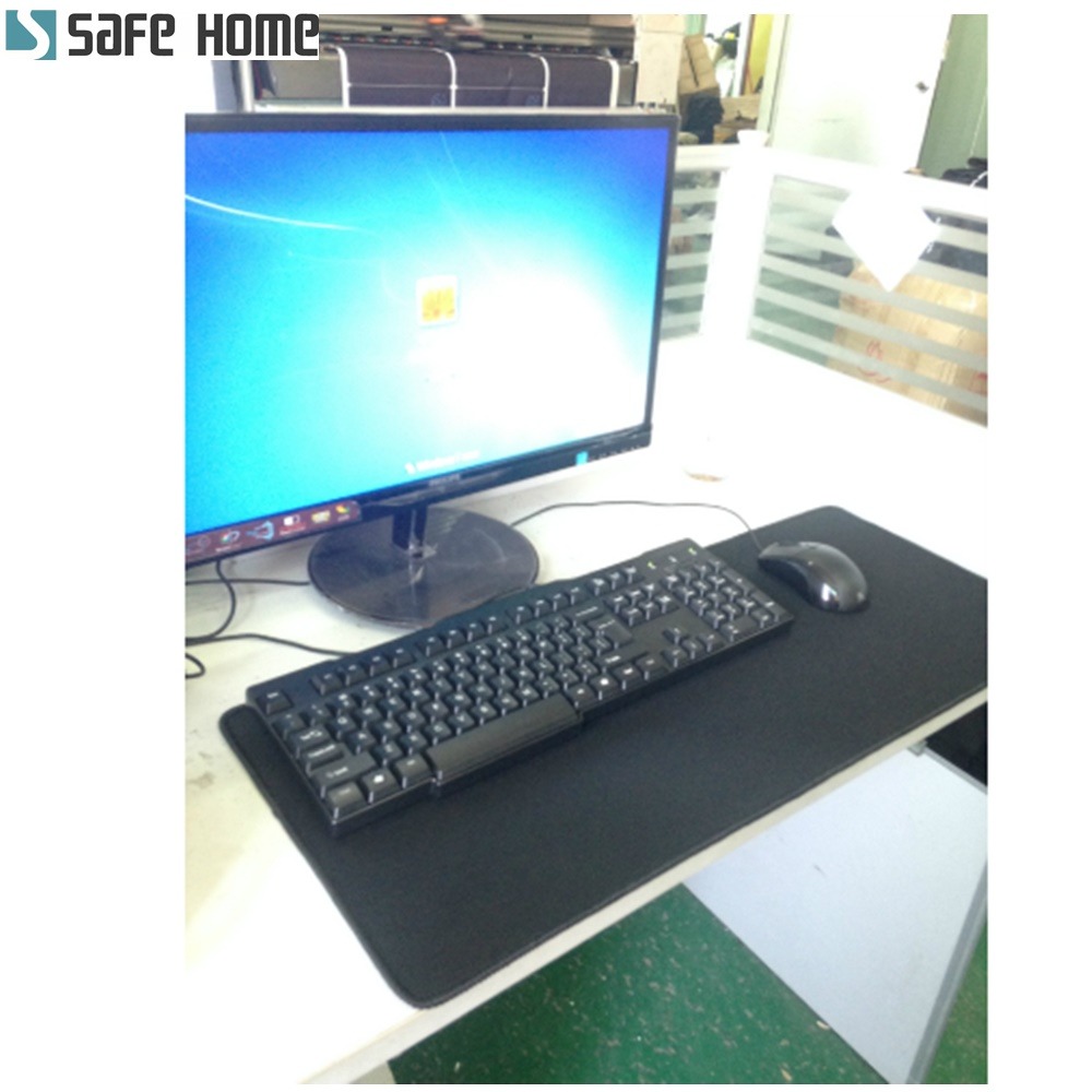 SAFEHOME 縫邊遊戲滑鼠墊 加厚辦公大桌墊鍵盤墊 90 X 40 X 0.3 CM 大尺寸 MP05-細節圖3