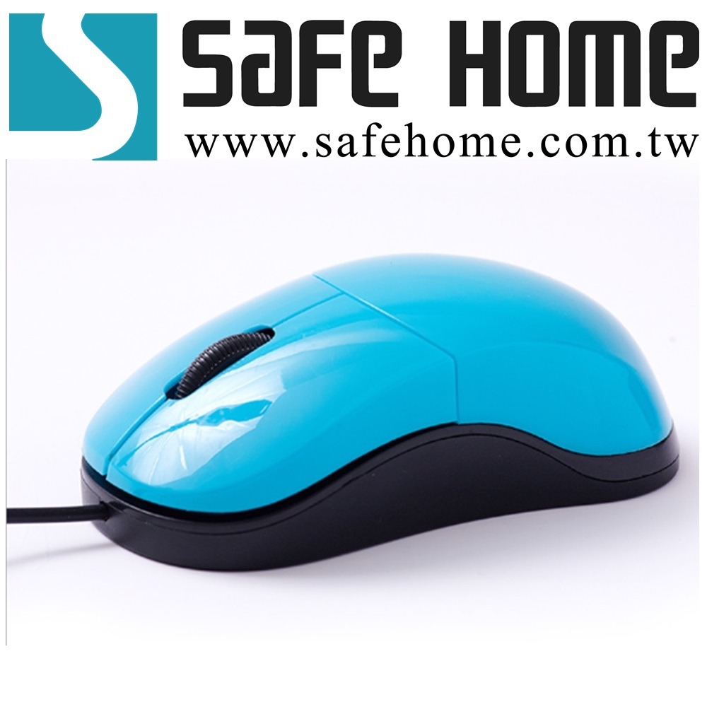 SAFEHOME USB 1000 DPI 三鍵滑鼠， 烤漆表面處理耐用美觀，小巧可愛 ，攜帶方便 08-細節圖2