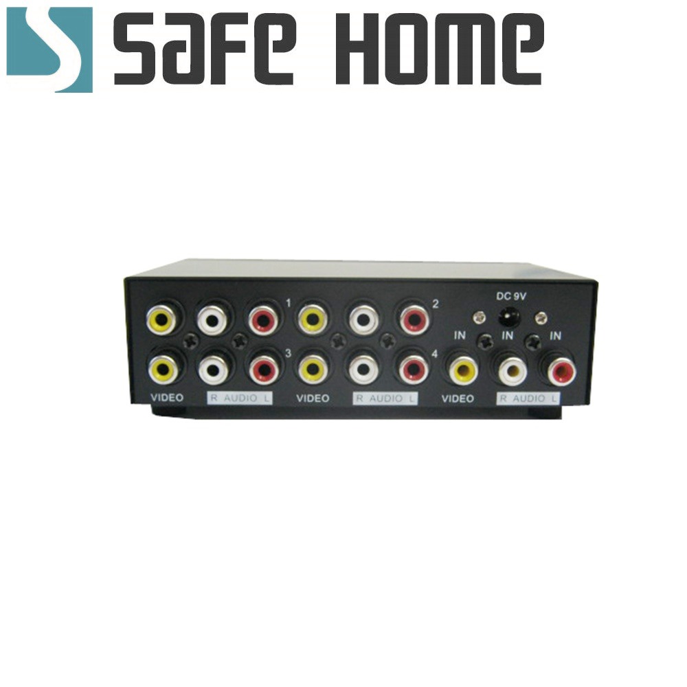 SAFEHOME AV 視頻分配器一組視頻輸入可提供四組同時輸出 SAP104-細節圖3
